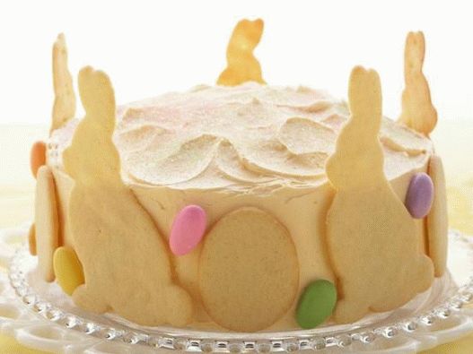 Lemon-Raspberry Easter Cake