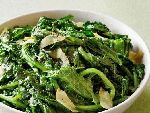 Braised Turnip Tops