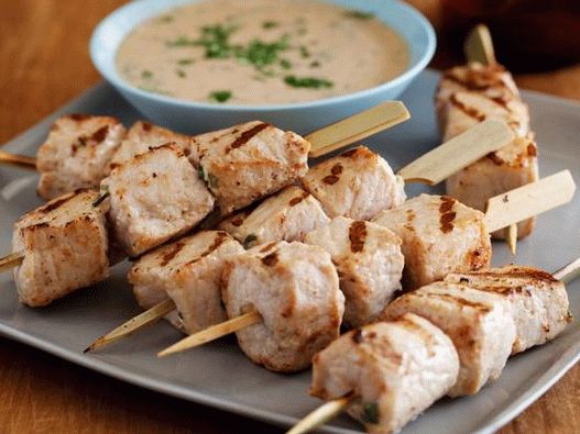 Thai pork skewers
