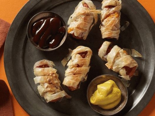 Photo of the dish - Sausages - mummies in the filo dough