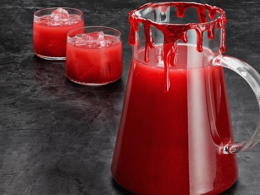 Dish Photography - Vampire Drink