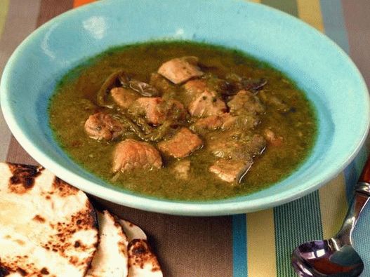 Dish Photography - Green Chili with Pork