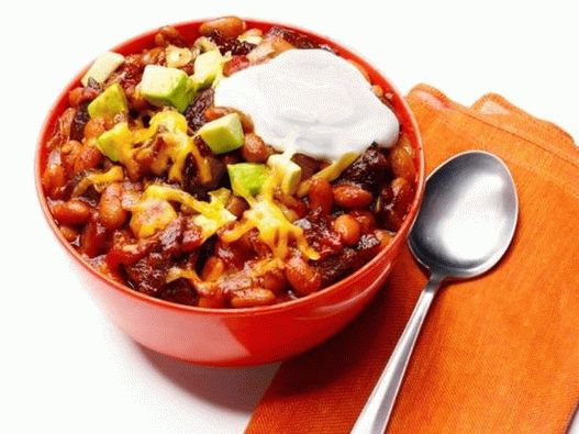 Dish Photography - Chili Con Carne with Beans