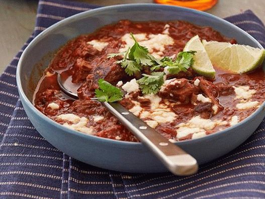 Dish Photography - Texas Chili