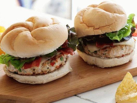 Hamburgers with Turkey