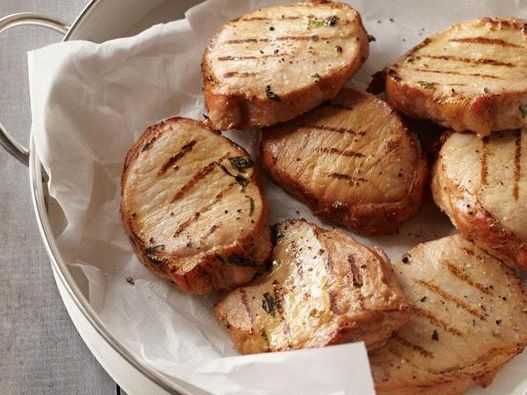 Smoked loin in beer marinade