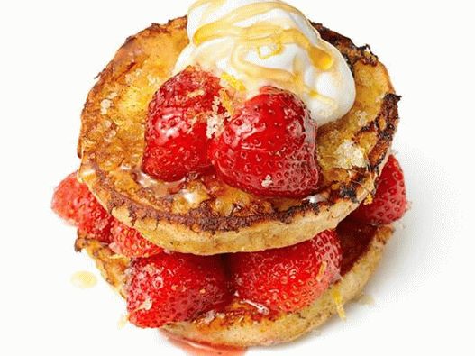 Dish Photography - Strawberry Shortcake from French Toasts