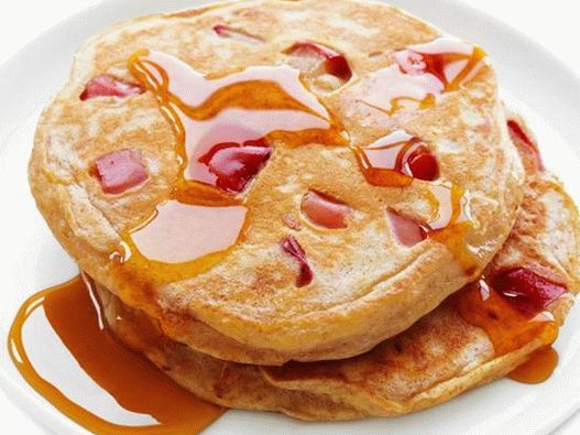 Whole Grain Pancakes with Apples