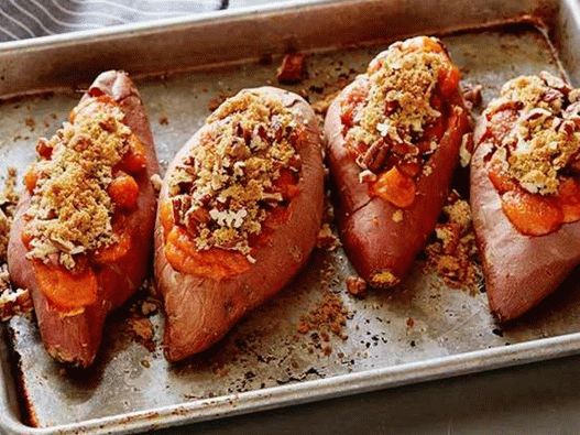Dish Photography - Stuffed Sweet Potato