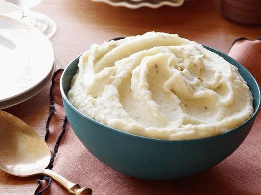 Photo of the dish - Mashed potatoes of celery and potato root