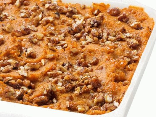 Photo of the dish - Sweet potato casserole with nuts