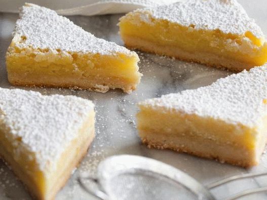 Food Photography - Lemon Bars