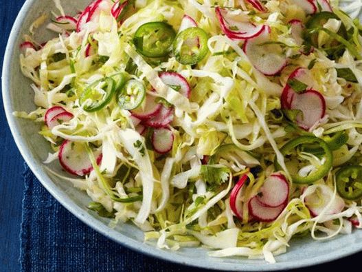 Mexican Coleslaw with Radish