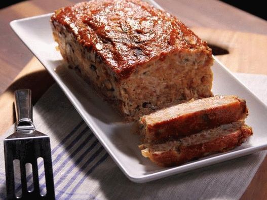 Turkey meat bacon with cheese and bacon