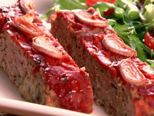 Mitlof from turkey with mushrooms