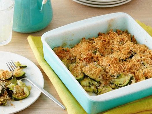 Baked zucchini in the oven
