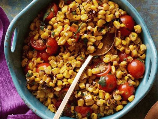 Dish Photography - Street Fast Food: Indian Corn Salad