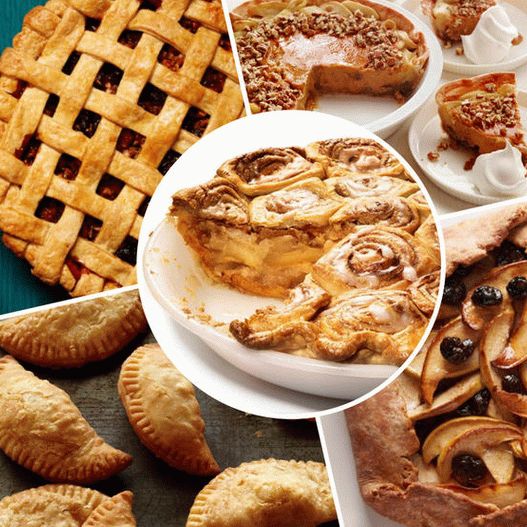Photo The best recipes for apple pie