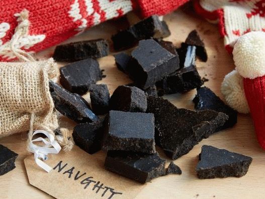 Christmas candy charcoal