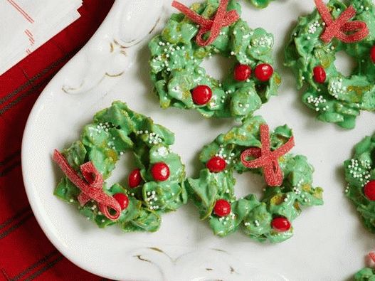 Christmas Cornflakes Wreaths