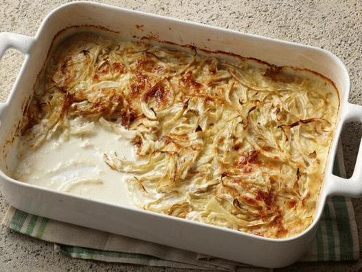 Gratin from fennel