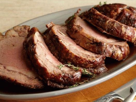 Beef on the ribs