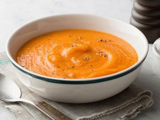 Sweet and sour pumpkin soup