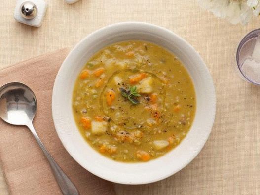 Pea soup