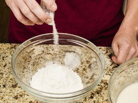 Put the breading in a separate bowl