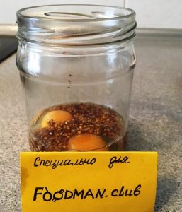 Homemade mayonnaise