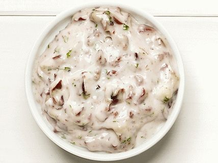 Photo Mayonnaise with olives and anchovies