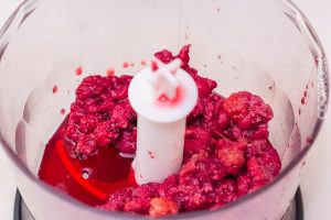 Raspberry ice cream