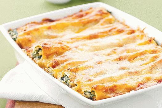 Photo of Spinach Manicotti