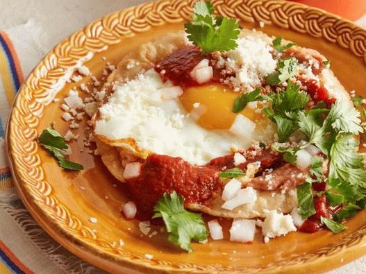 Photo Mexican Scrambled Eggs - Uevos Rancheros