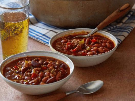 Photo Mexican Chili with Chicken for Sports Fans