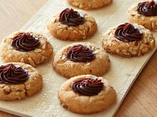 Photo Macaroons with ganache cream