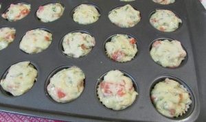 Salmon Mini Muffins