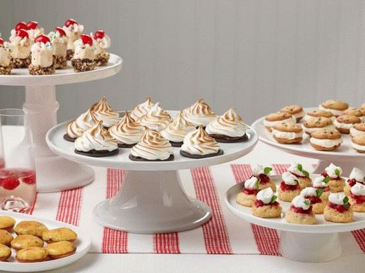 Photo Miniature Party Desserts, 5 Recipes