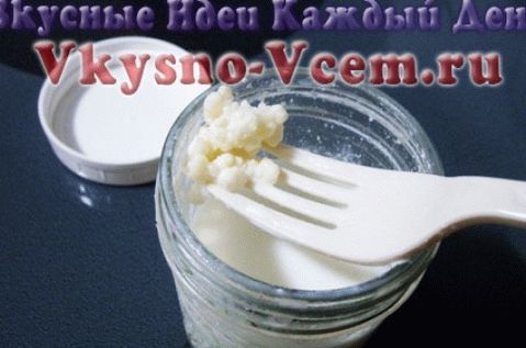 Milk sourdough from kefir mushroom (Tibetan mushroom)