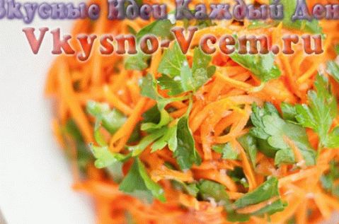 Recipes of carrot salads for the winter