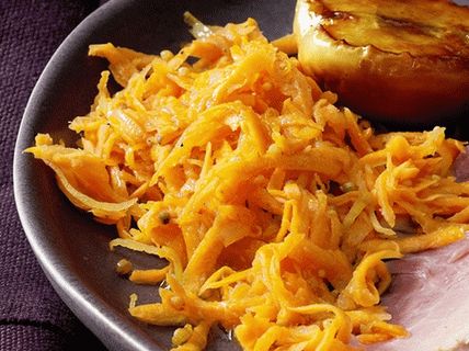 Photo of carrots stewed in citruses