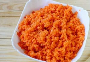 Carrot caviar for the winter