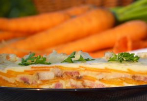 Carrot gratin