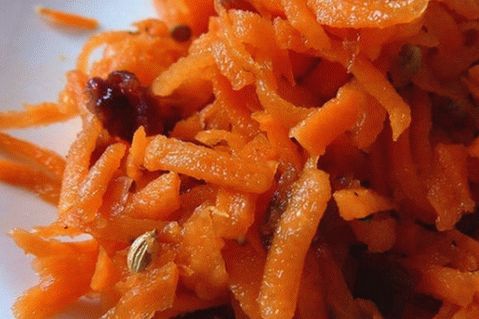 Carrot salad for children