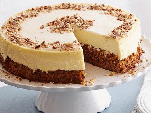Photo Carrot Cheesecake Cake