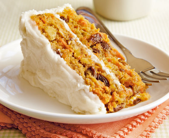 Carrot Cake with Raisins