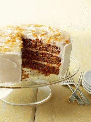 Photo Carrot Cake with Butter Cream