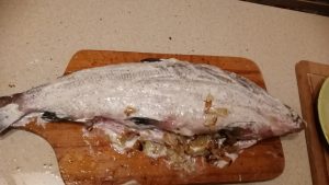 Baked muksun