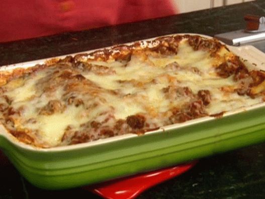 Photo Meat Lasagna with two kinds of minced meat