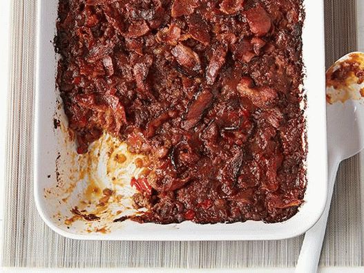Photo Meat casserole with beans